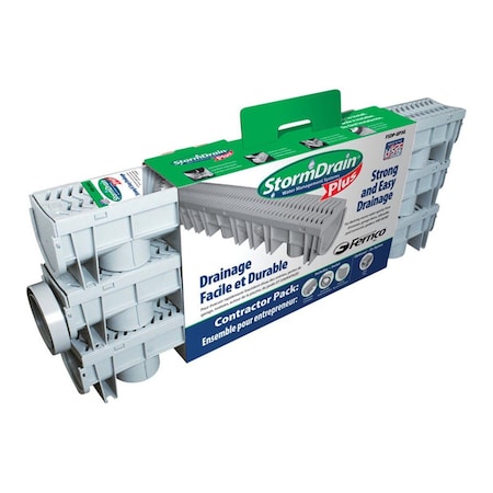 Fernco Fernco FSDP-GP3G Storm Drain Plus - Pack of 3 FSDP-GP3G